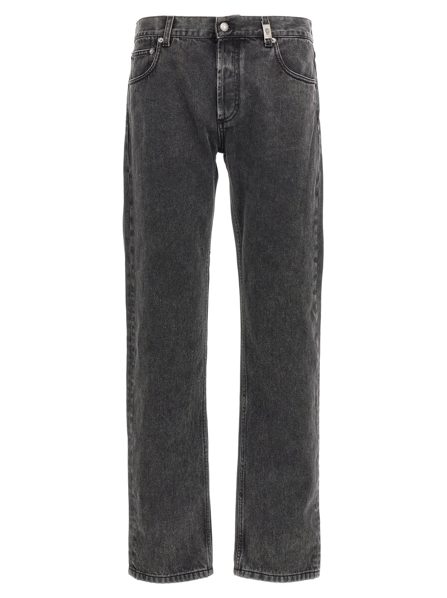 Alexander McQueen 100% Cotton jeans in black