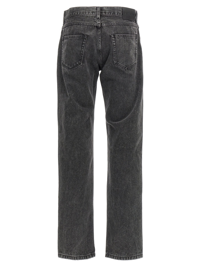 Alexander McQueen 100% Cotton jeans in black — view 2
