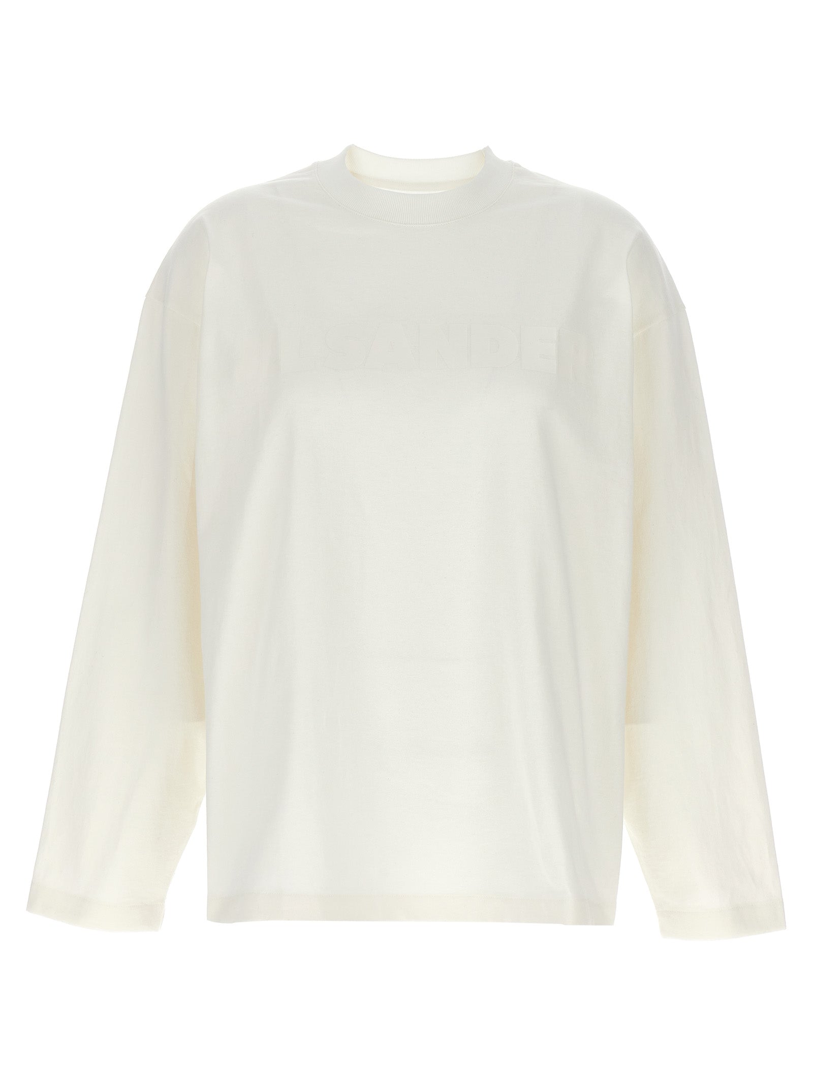 Jil Sander 100% cotton t-shirt in white
