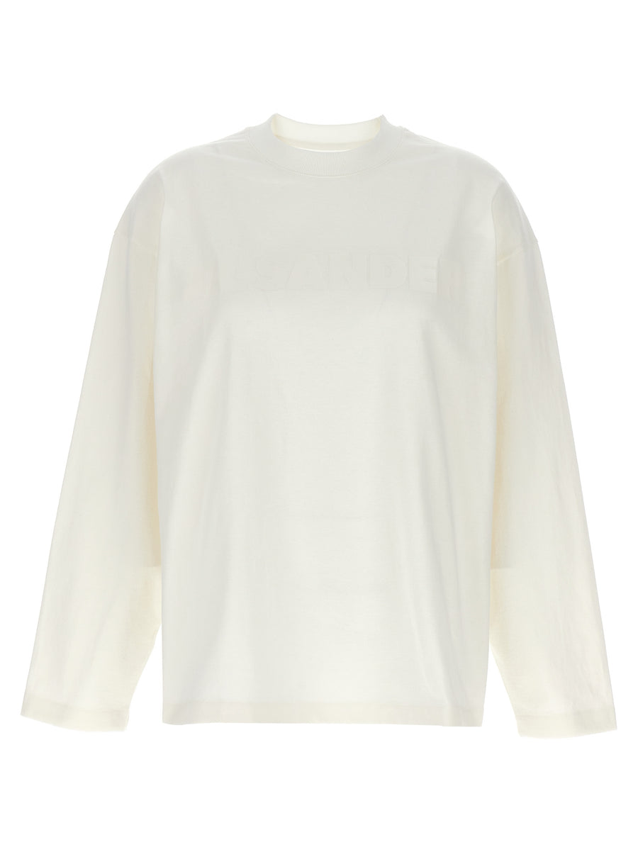 Jil Sander 100% cotton t-shirt in white