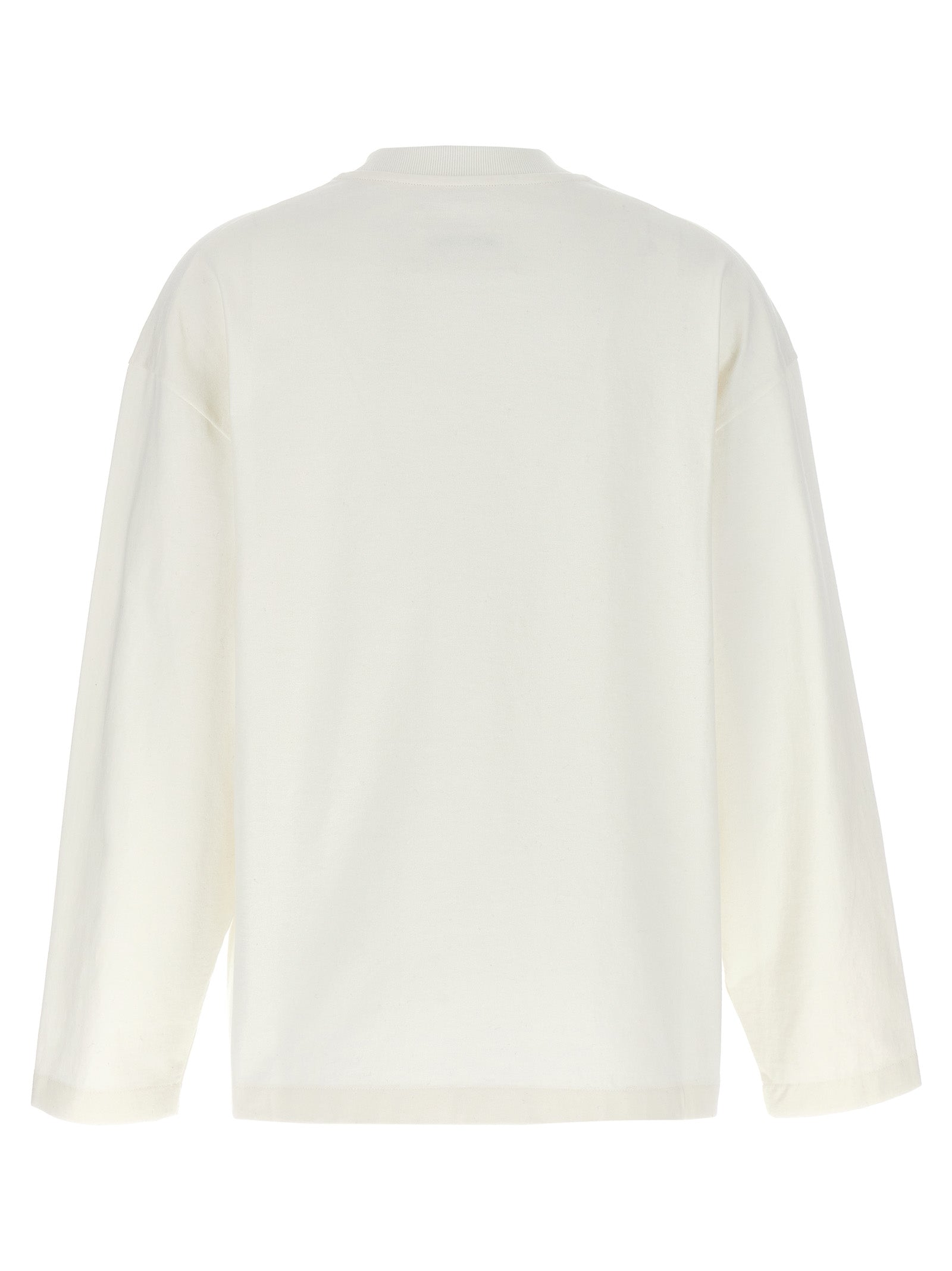 Jil Sander 100% cotton t-shirt in white — view 2