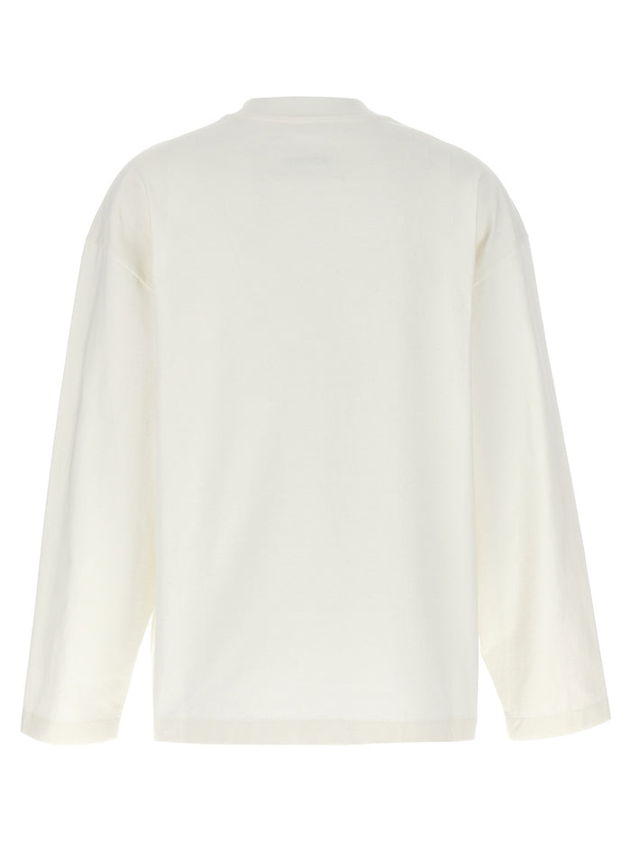Jil Sander 100% cotton t-shirt in white — view 2