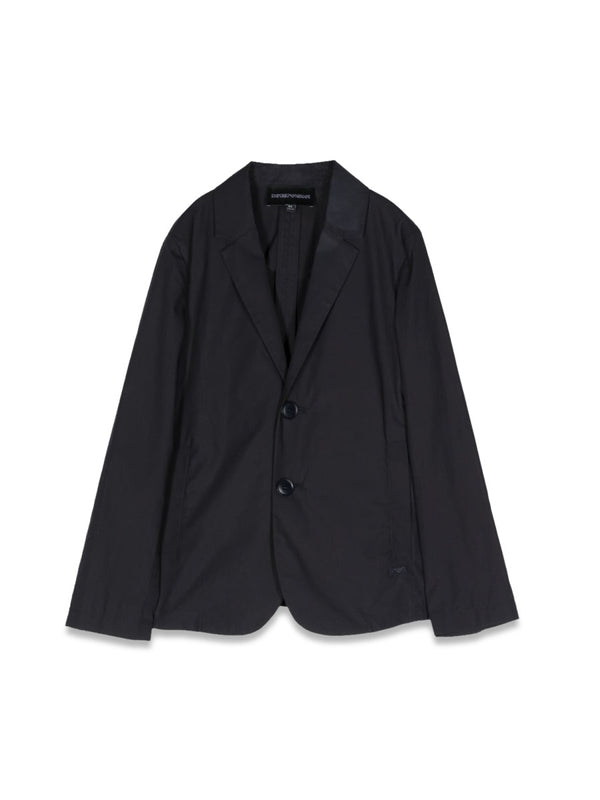 Blazer Cotton Blue Jacket