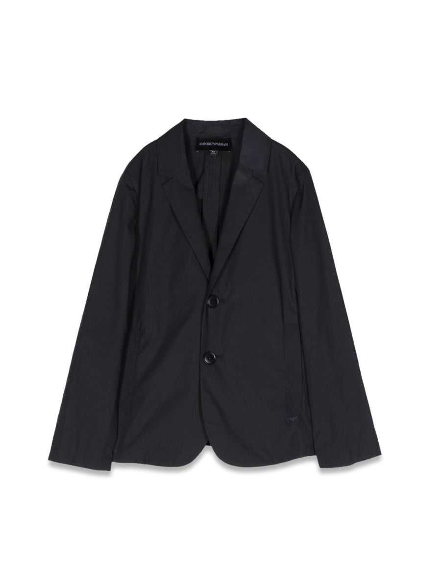 Blazer Cotton Blue Jacket