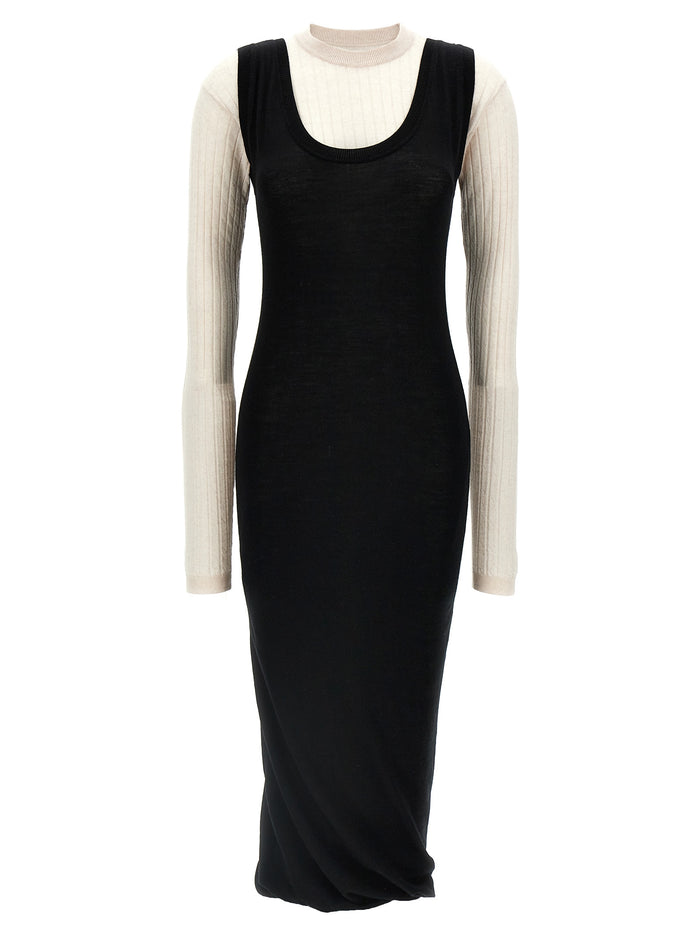 Marni 100% Wool dress in black