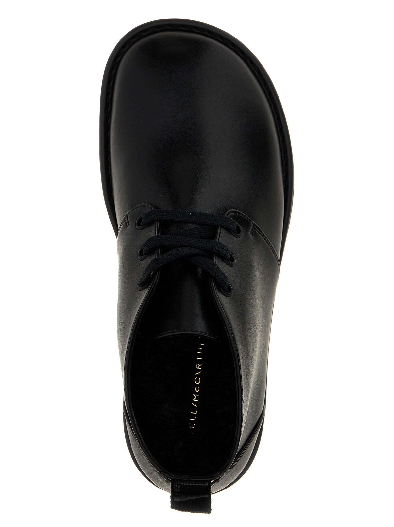 Stella McCartney 76% Polyurethane ankle boot in black — view 4