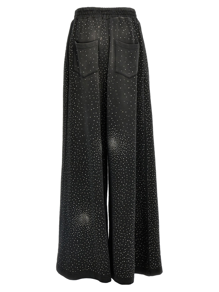 Giuseppe Di Morabito 100% Cotton joggers in black — view 2