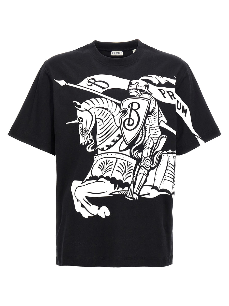 Burberry 100% cotton t-shirt in black