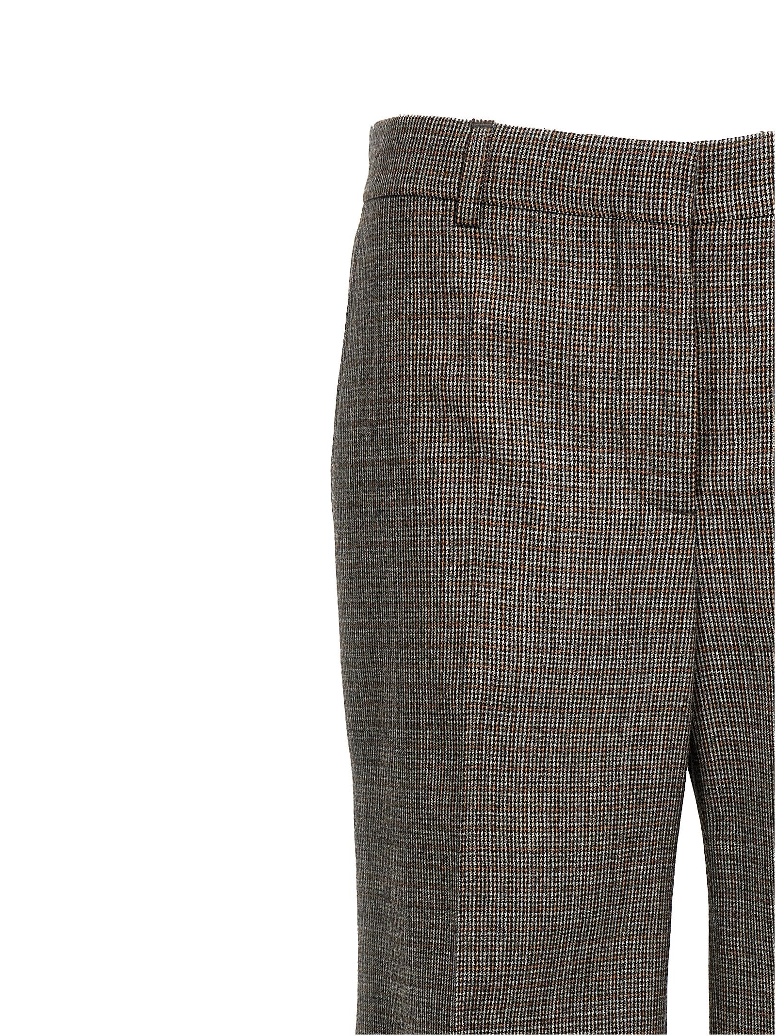 Stella McCartney 100% Wool trousers in gray — view 3