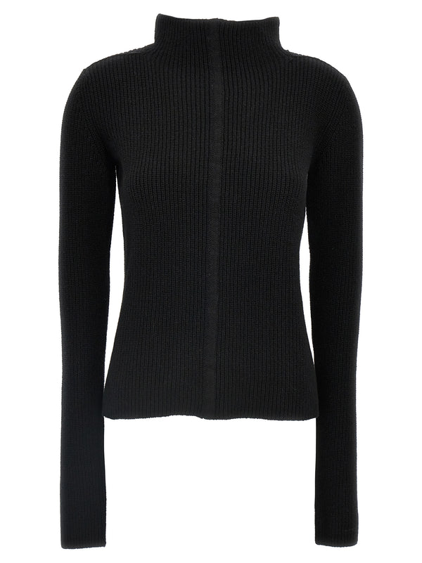 Rick Owens 97% cashmere sweater in black