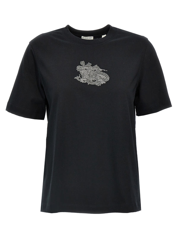 Burberry 100% cotton t-shirt in black