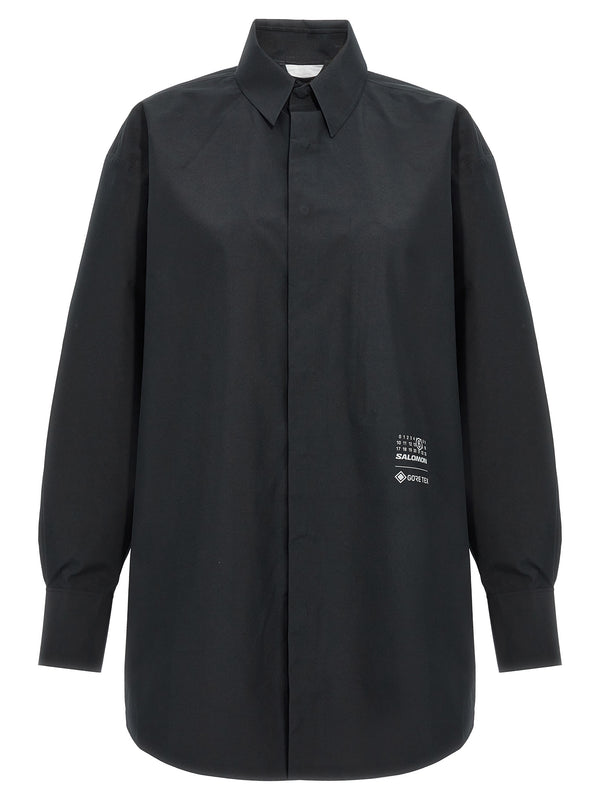 MM6 Maison Margiela 100% Polyester shirt in black