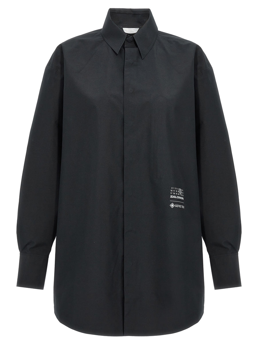 MM6 Maison Margiela 100% Polyester shirt in black