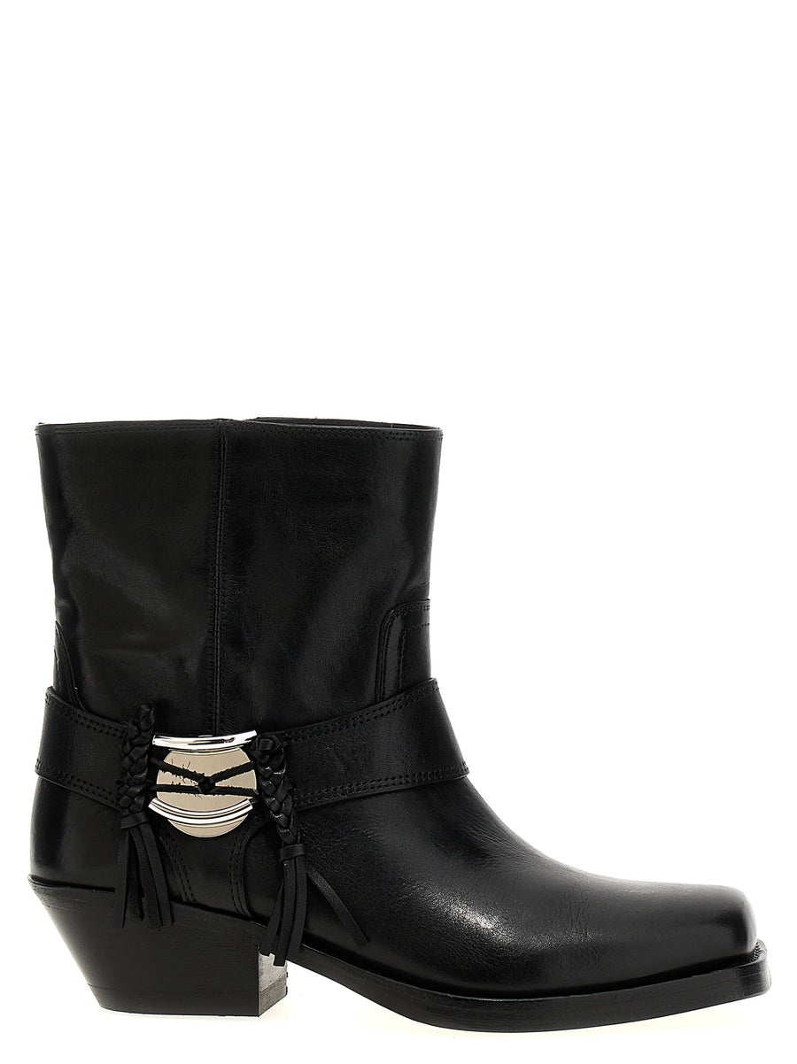 Isabel Marant 100% cowhide boot in black