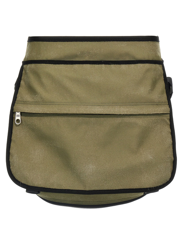 Balenciaga 100% Polyamide bermuda shorts in green