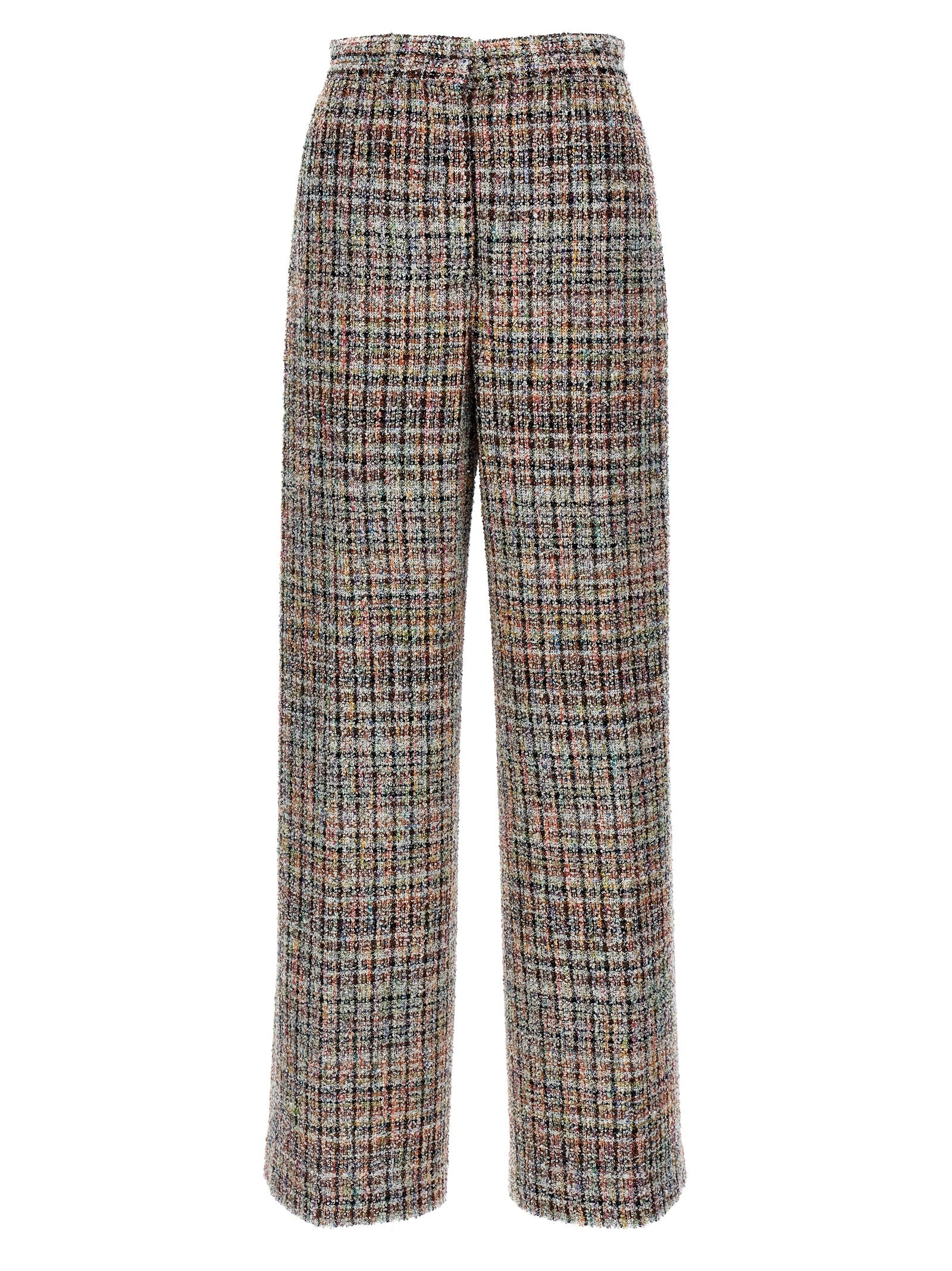 Missoni 46% viscose trousers in multicolor
