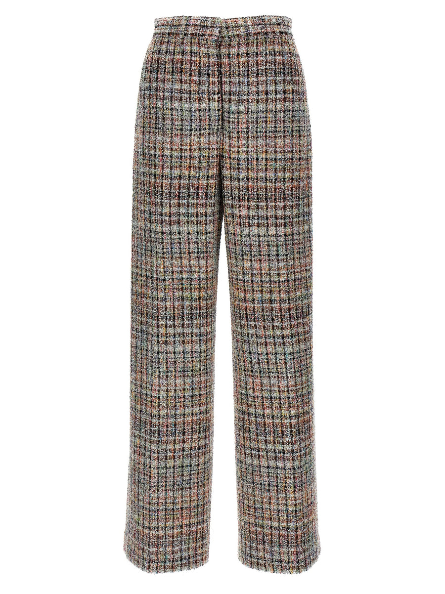 Missoni 46% viscose trousers in multicolor