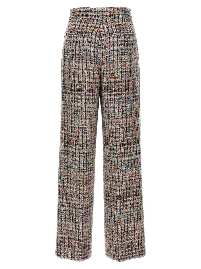 Missoni 46% viscose trousers in multicolor — view 2