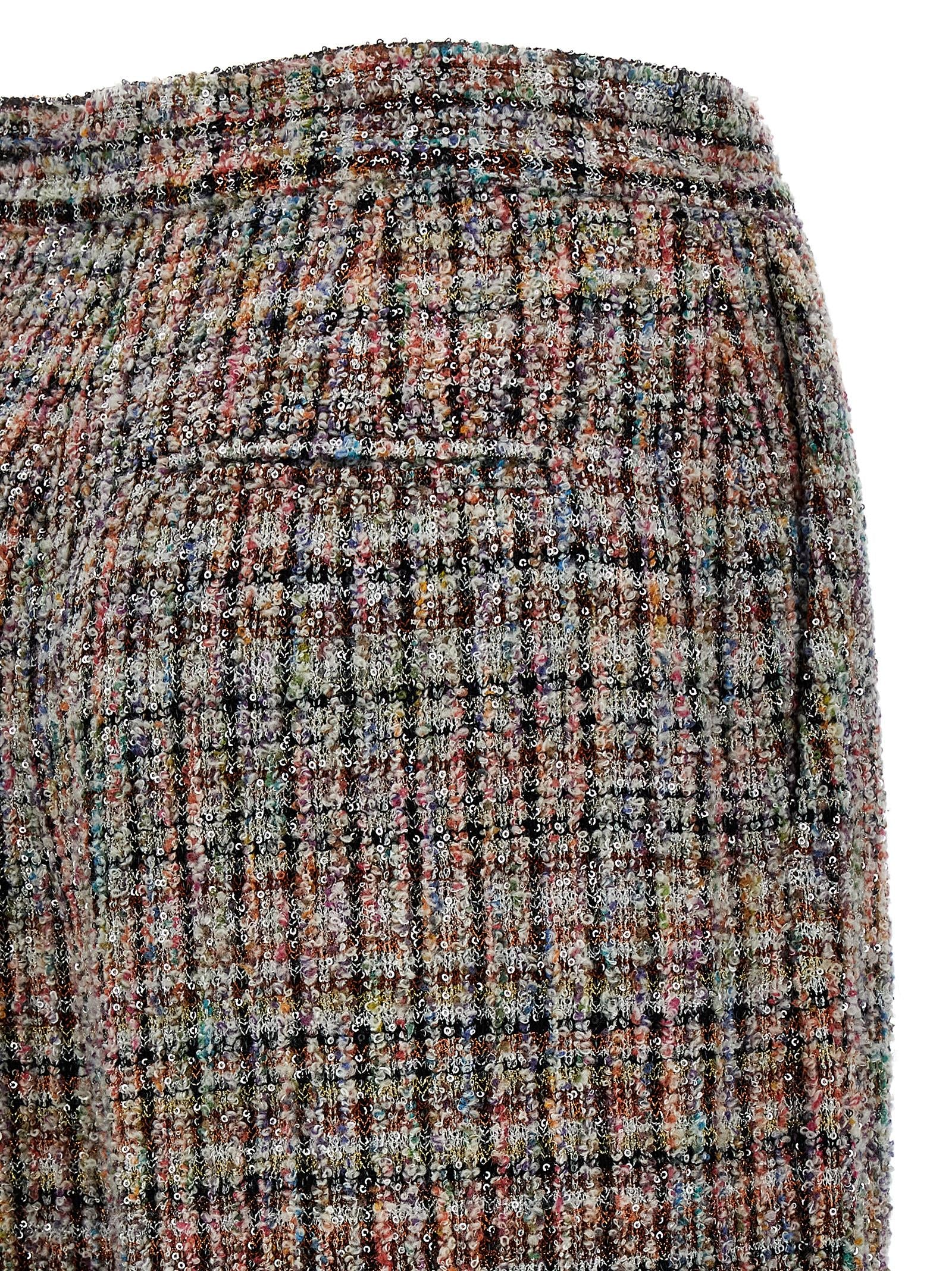 Missoni 46% viscose trousers in multicolor — view 4