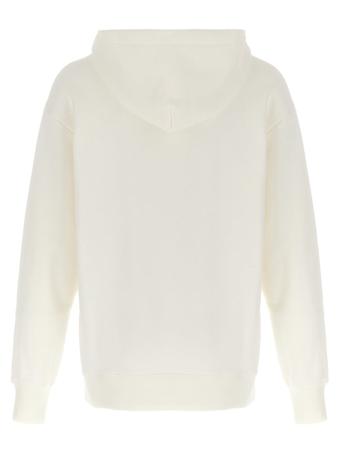 Valentino Garavani 100% cotton hoodie in white — view 2