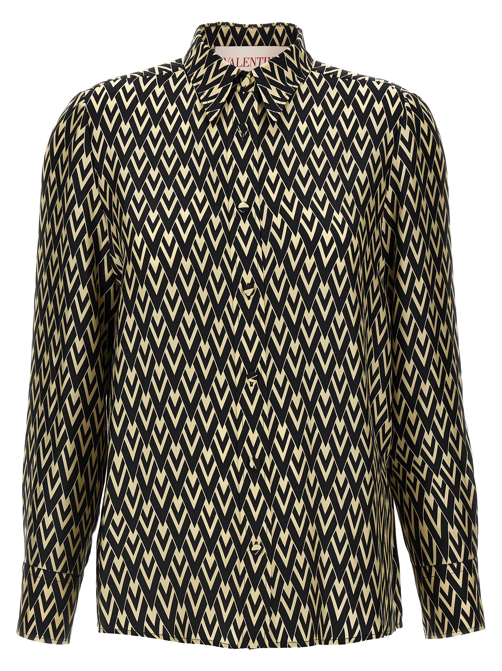 Valentino Garavani 100% silk blouse in black