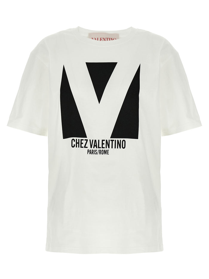 Valentino Garavani 100% Cotton t-shirt in white