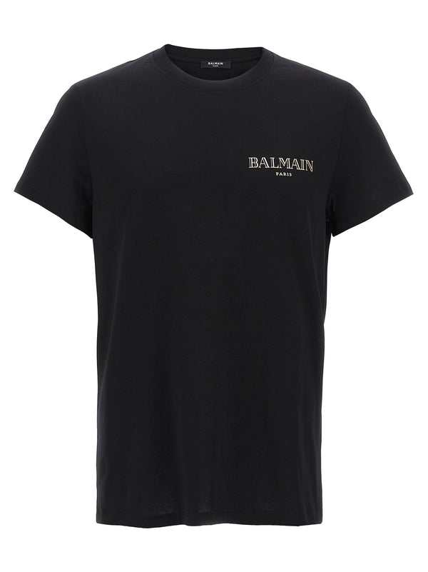 Balmain 100% organic cotton t-shirt in black