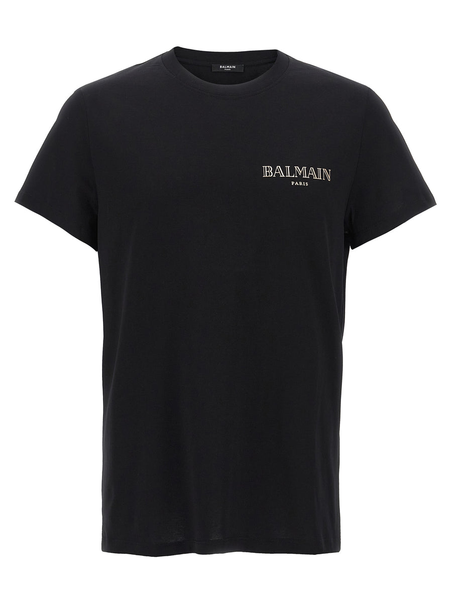 Balmain 100% organic cotton t-shirt in black