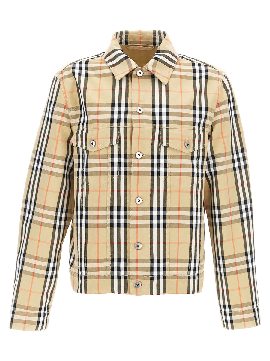 Burberry 100% Cotton jacket in beige