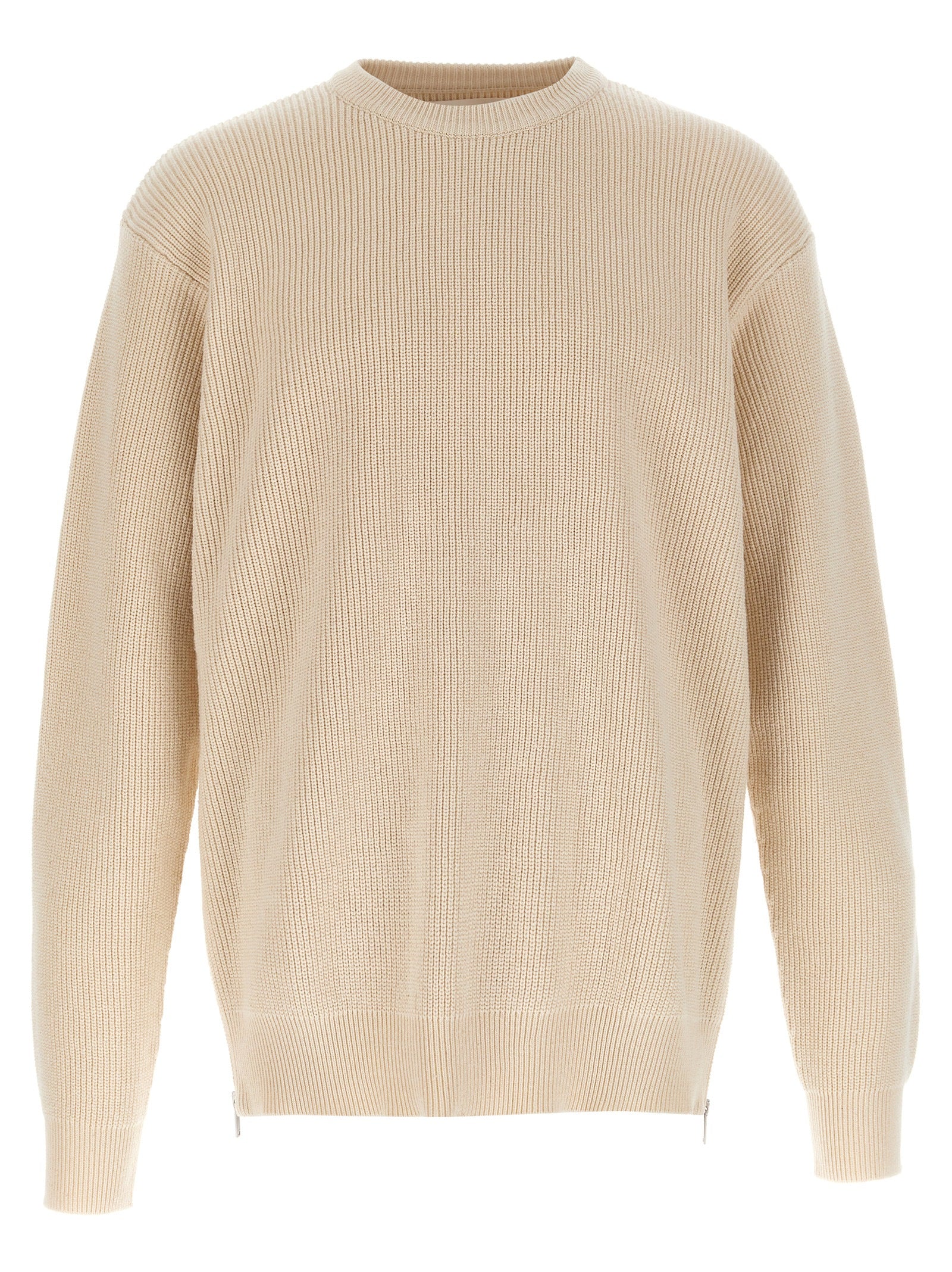Jil Sander 100% Cotton sweater in beige