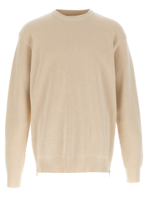 Jil Sander 100% Cotton sweater in beige