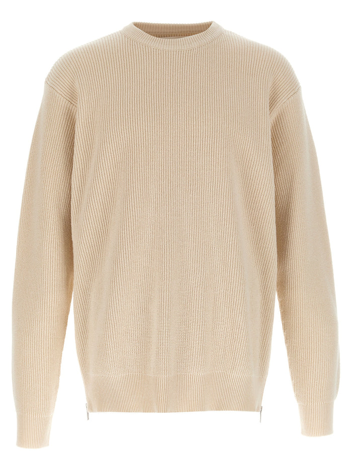 Jil Sander 100% Cotton sweater in beige