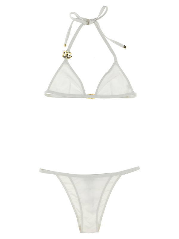 Dolce & Gabbana 75% Polyamide bikini in white
