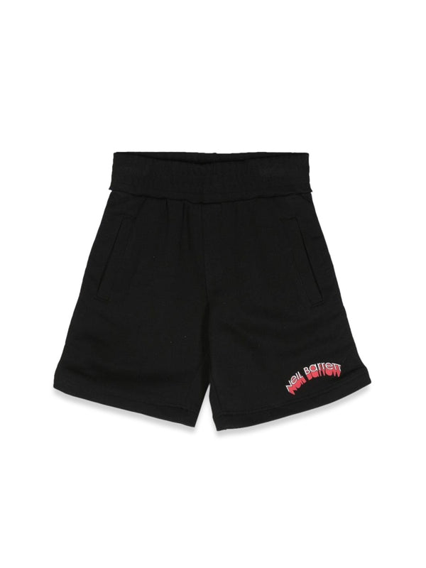 Bermuda Shorts Black Cotton