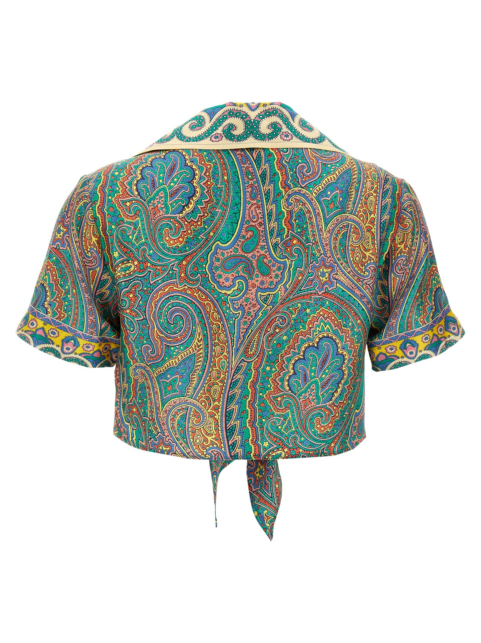 Etro 100% silk blouse in multicolor — view 2