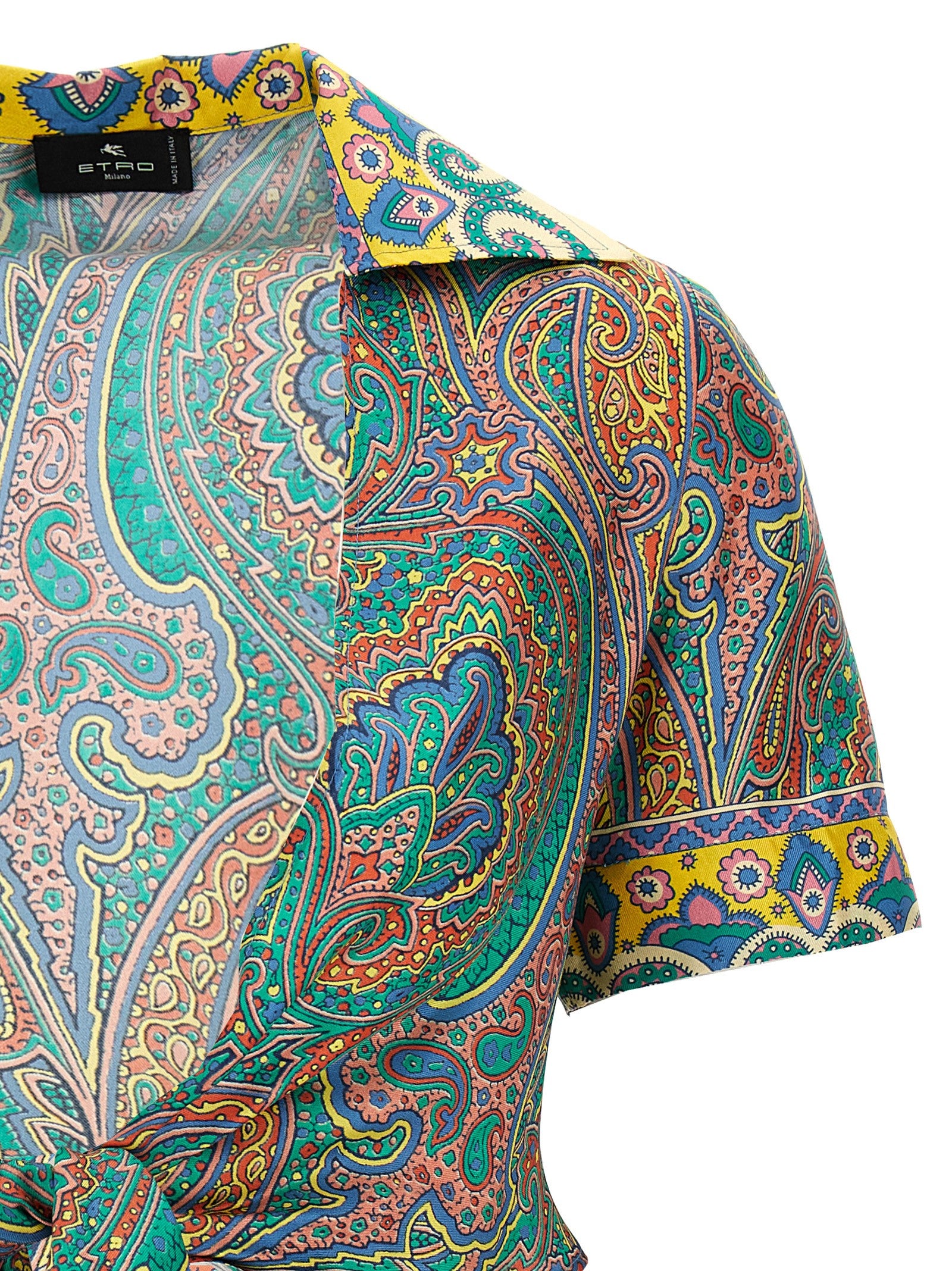 Etro 100% silk blouse in multicolor — view 3