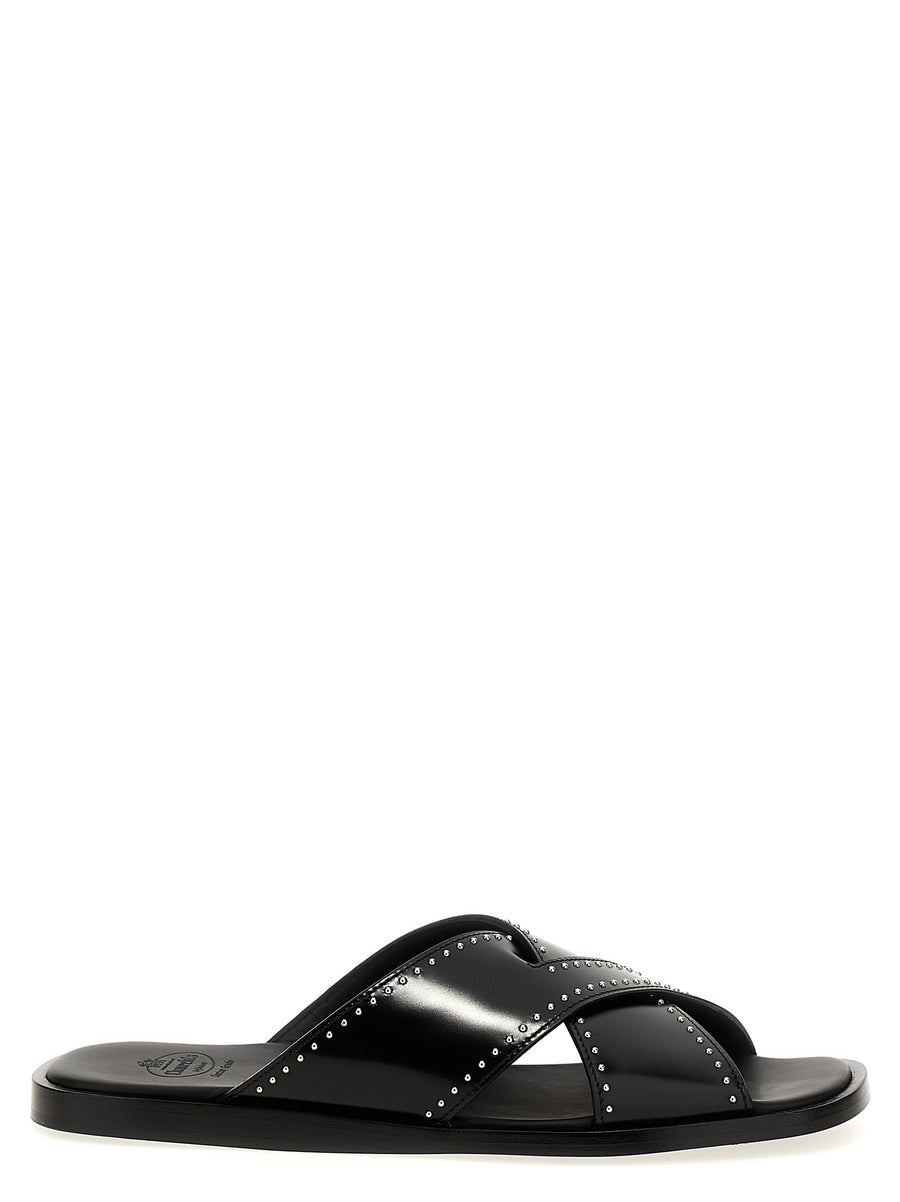 Church'S 100% Bos Taurus Leather slides in black