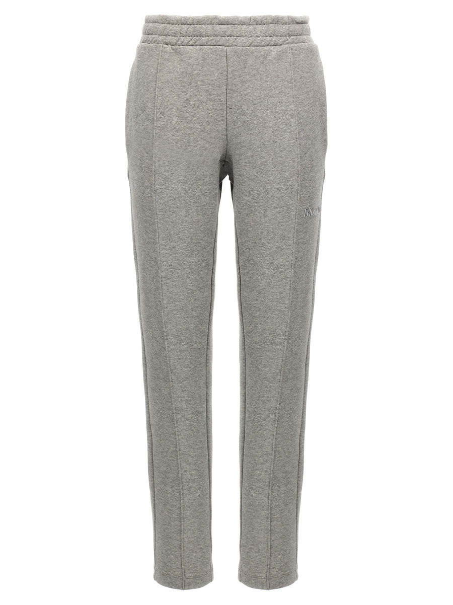 The Attico 100% Cotton joggers in gray