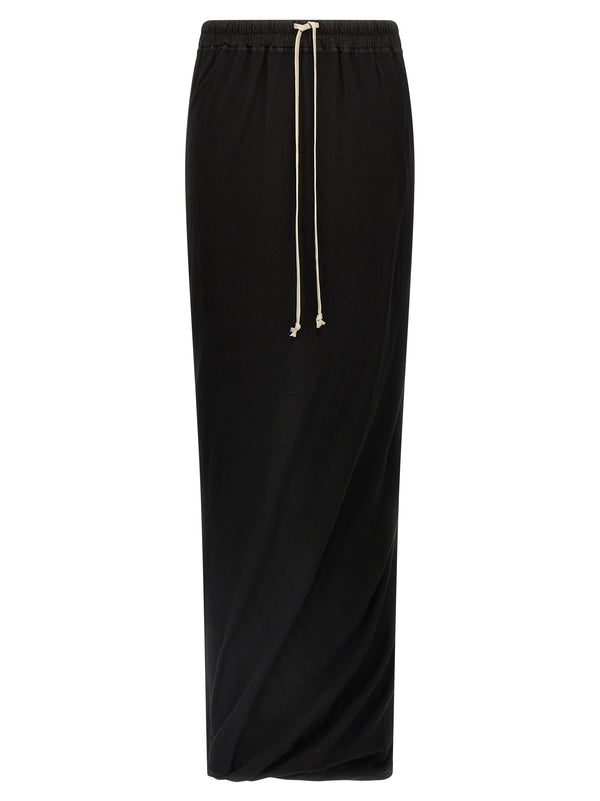 Drkshdw 100% cotton skirt in black
