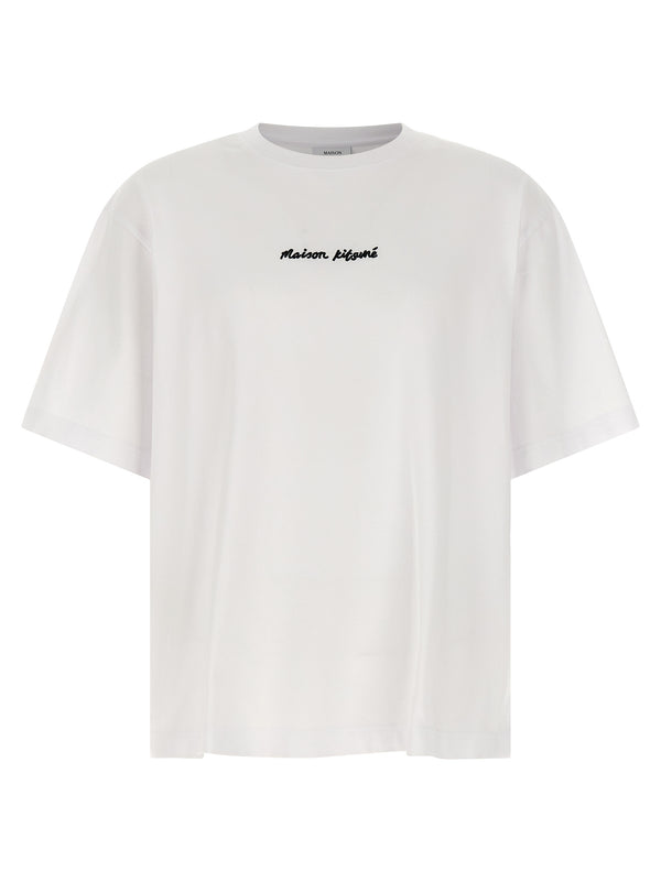 Maison Kitsuné 100% Cotton t-shirt in white