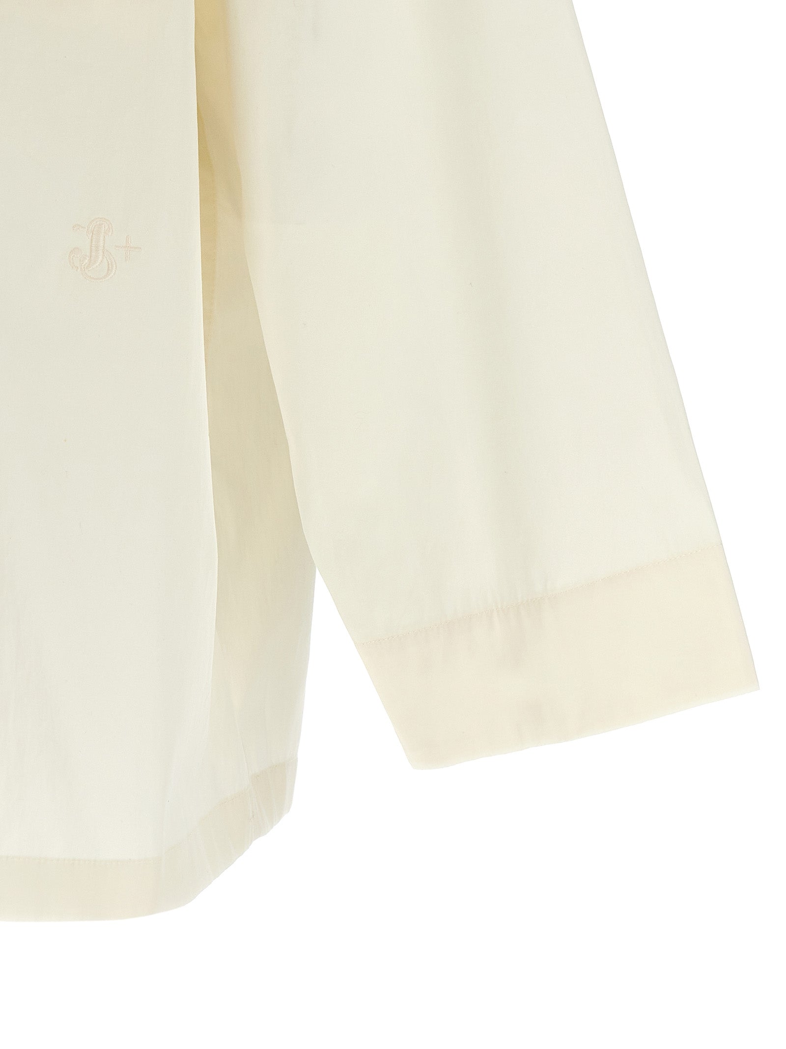 Jil Sander 100% cotton shirt in white — view 4