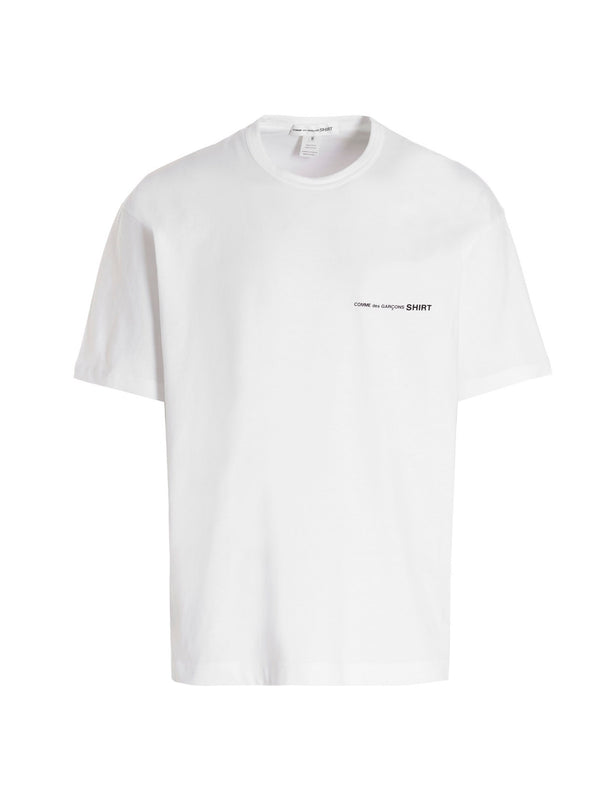 Comme des Garçons 100% Cotton t-shirt in white