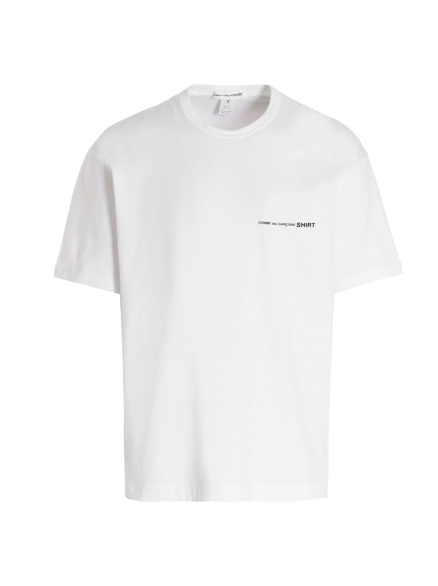 Comme des Garçons 100% Cotton t-shirt in white