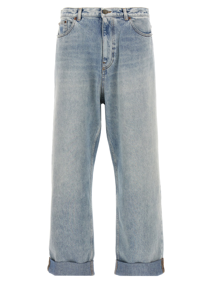 Valentino Garavani 100% Cotton jeans in light blue