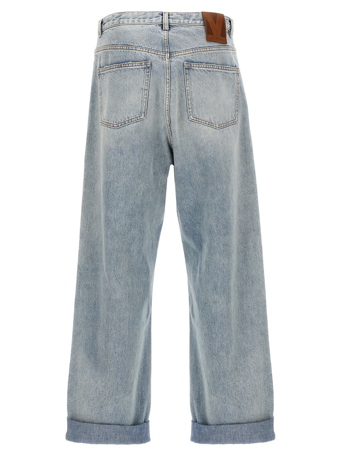 Valentino Garavani 100% Cotton jeans in light blue — view 2