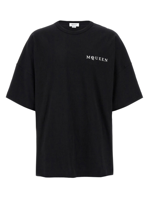 Alexander McQueen 100% Cotton t-shirt in black