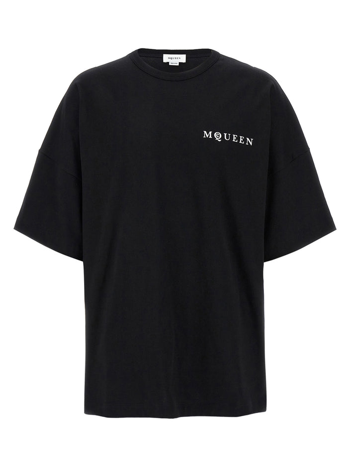 Alexander McQueen 100% Cotton t-shirt in black