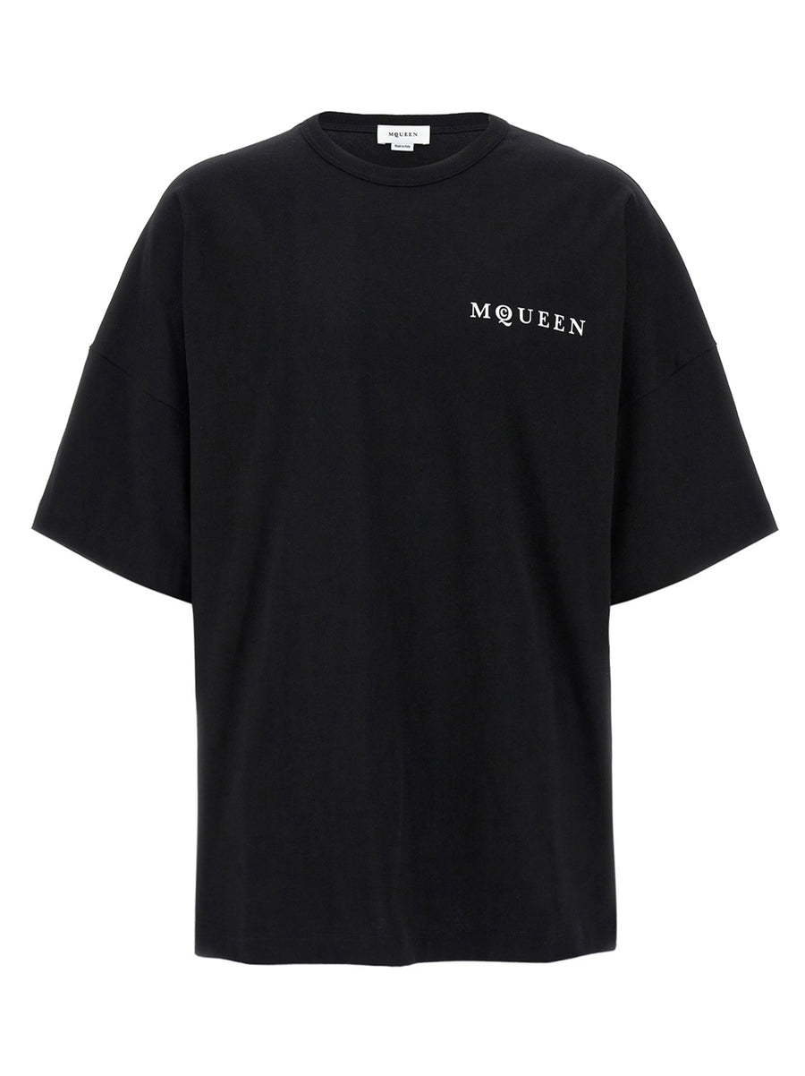 Alexander McQueen 100% Cotton t-shirt in black