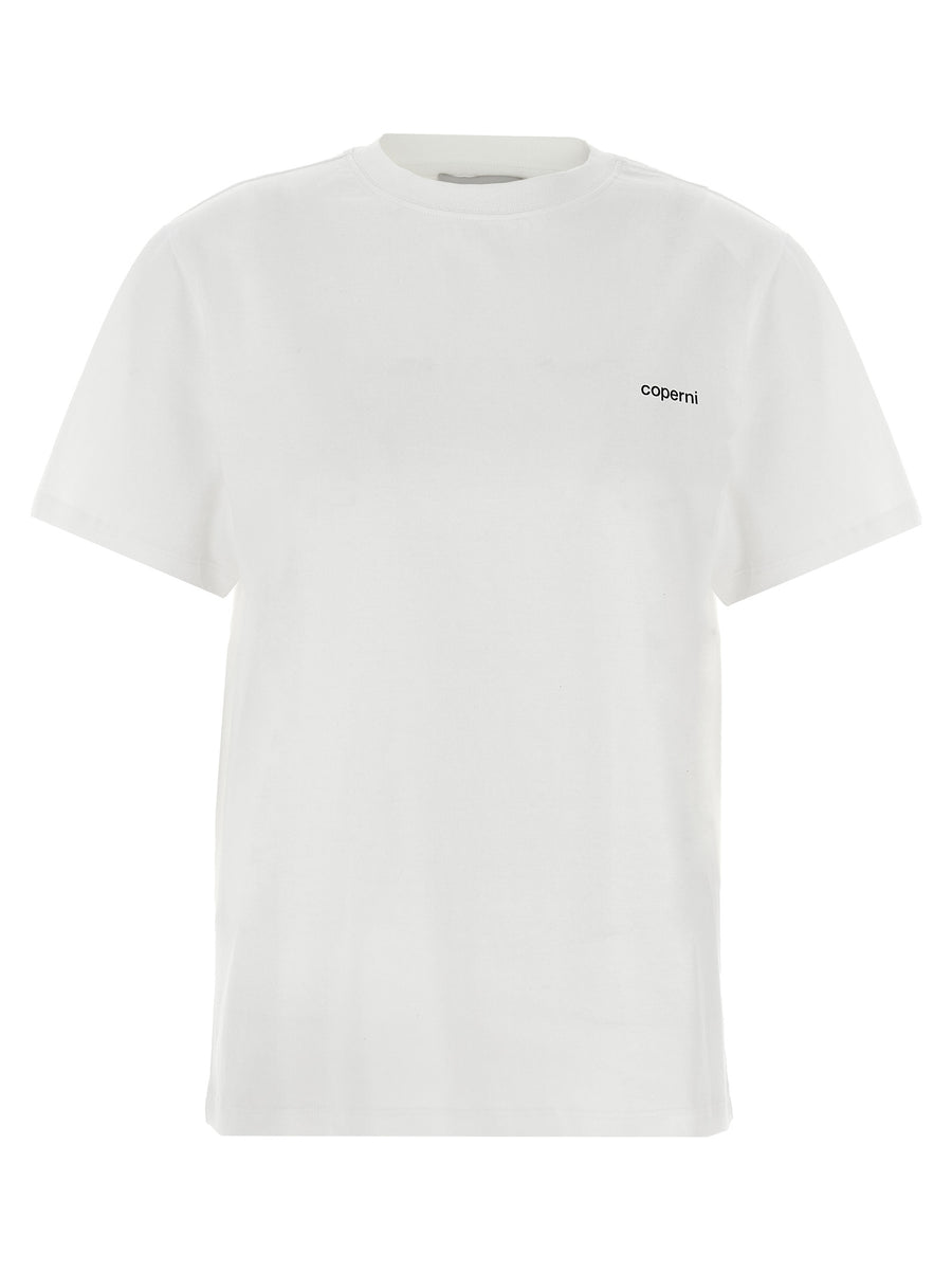 Coperni 100% organic cotton t-shirt in white