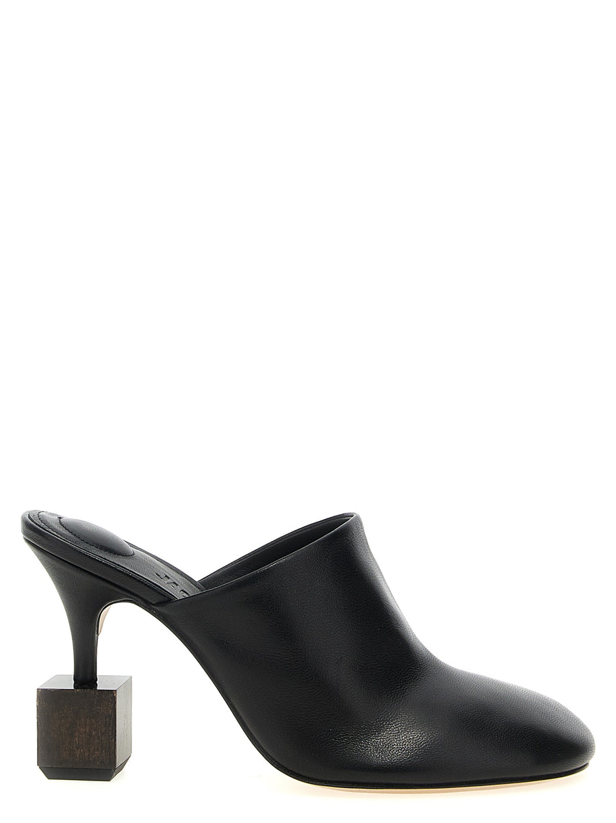 Jacquemus 100% Lamb Leather mule in black